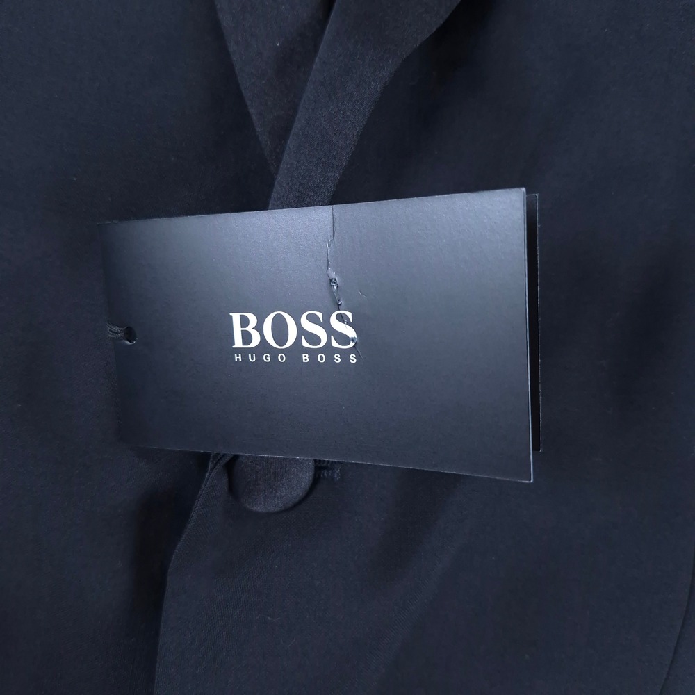 Hugo Boss Mens Tuxedo Jacket Black The Stars75 Glamour3 Wool Blazer 40R NEW - Picture 2 of 16